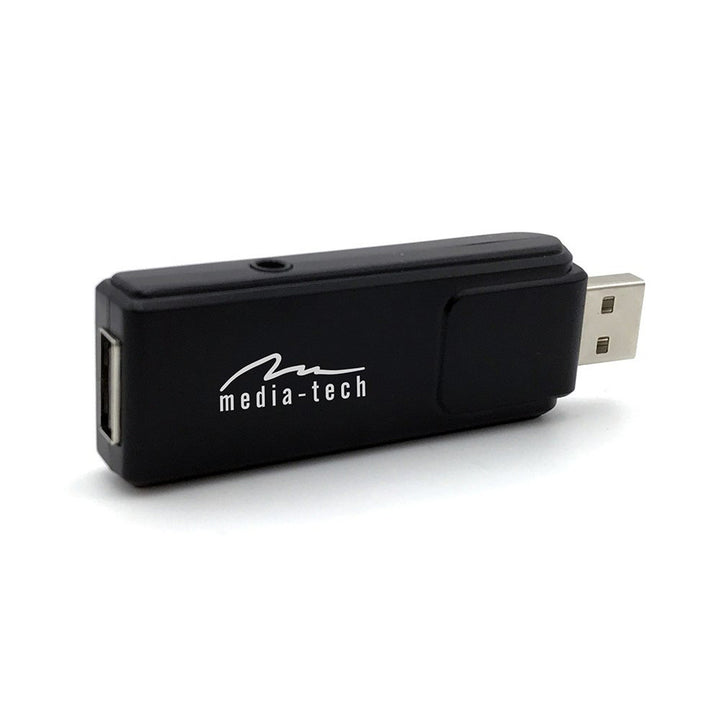 Zwei drahtlose Mikrofone mit USB-Empfänger für Lautsprecher mit Karaoke-Funktion, Mediatech MT395