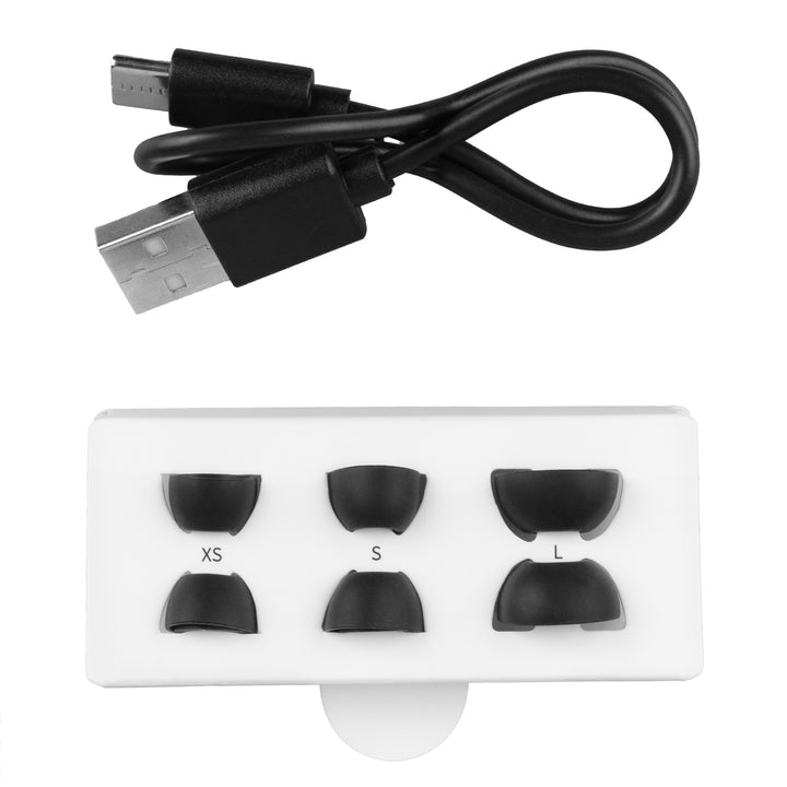 Audiocore AC591 PRO Wireless-Kopfhörer, Hybrid-ANC, ENC, 6 Mikrofone, Ladecase, Tuya