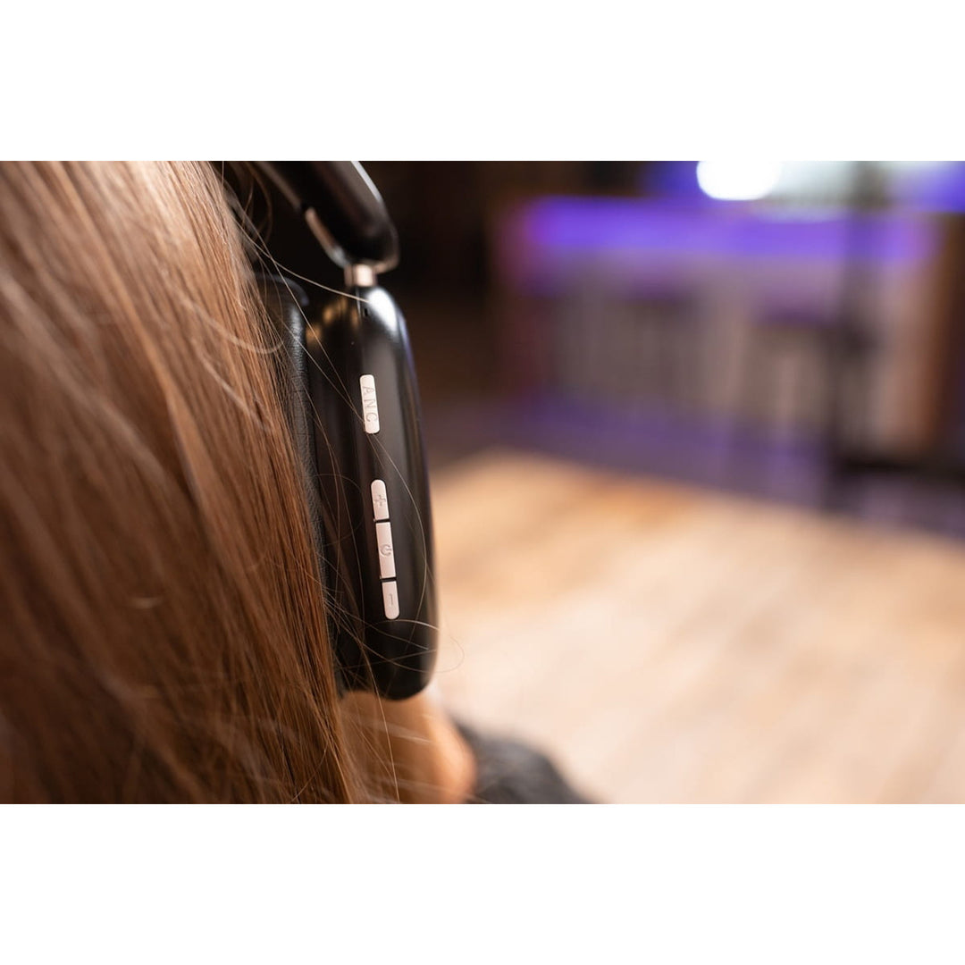 Concept SoundJoy kabellose In-Ear-Kopfhörer, bis zu 70 Stunden Wiedergabezeit, Bluetooth 5.4, Schnellladefunktion, aktive Geräuschunterdrückung bis zu 33 dB, schwarz, HS4060