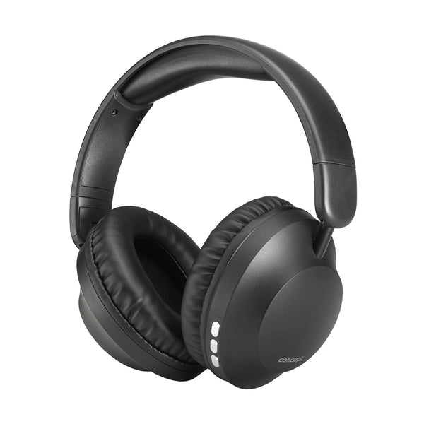 Concept SoundJoy kabellose In-Ear-Kopfhörer, bis zu 45 Stunden Wiedergabezeit, Bluetooth 6.0, Schnellladefunktion, aktive Geräuschunterdrückung bis zu 18 dB, schwarz, HS4080