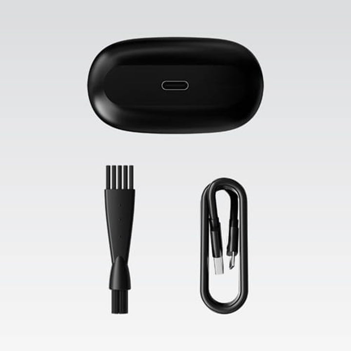 Elektrischer Rasierer Maestro, 2 Aufsätze, USB-C-Laden, Laufzeit bis zu 60 Minuten, einfache Reinigung, MR-671