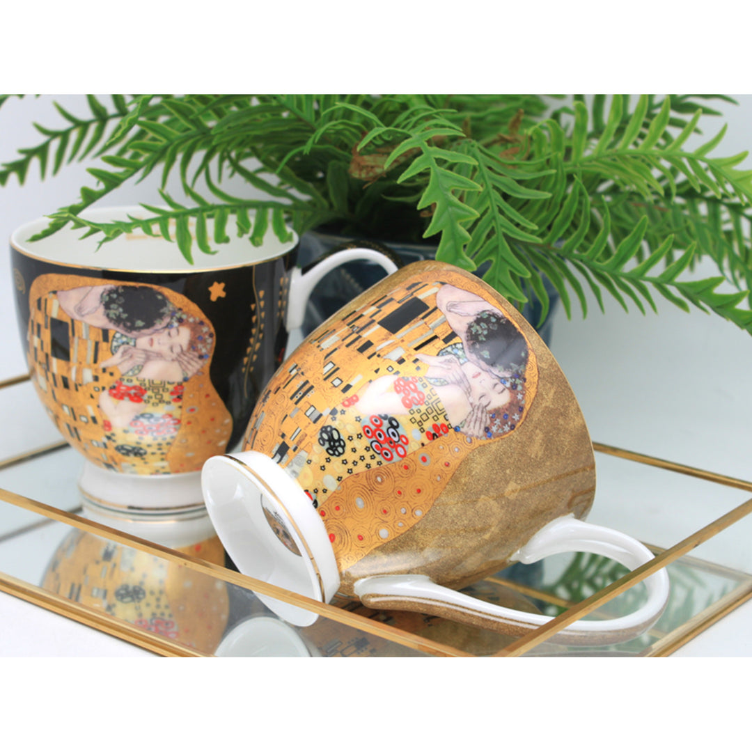 Jumbo Gustav Klimt Kiss Becher 2 Stück, Königin Isabel