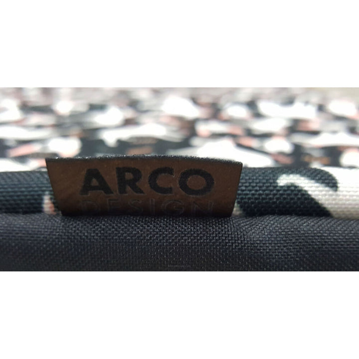 Bertoni XL Hundematratzenbett, Schaumstoff, wasserdichter Bezug, Bullteriers Muster, EE146