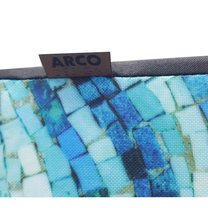 Bertoni XL Hundematratzenbett, Schaumstoff, wasserdichter Bezug, Mosaikmuster, EE147