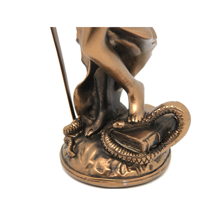 Figur der Temida mit Waage und Schwert, legale Bronzeskulptur, Königin Isabel