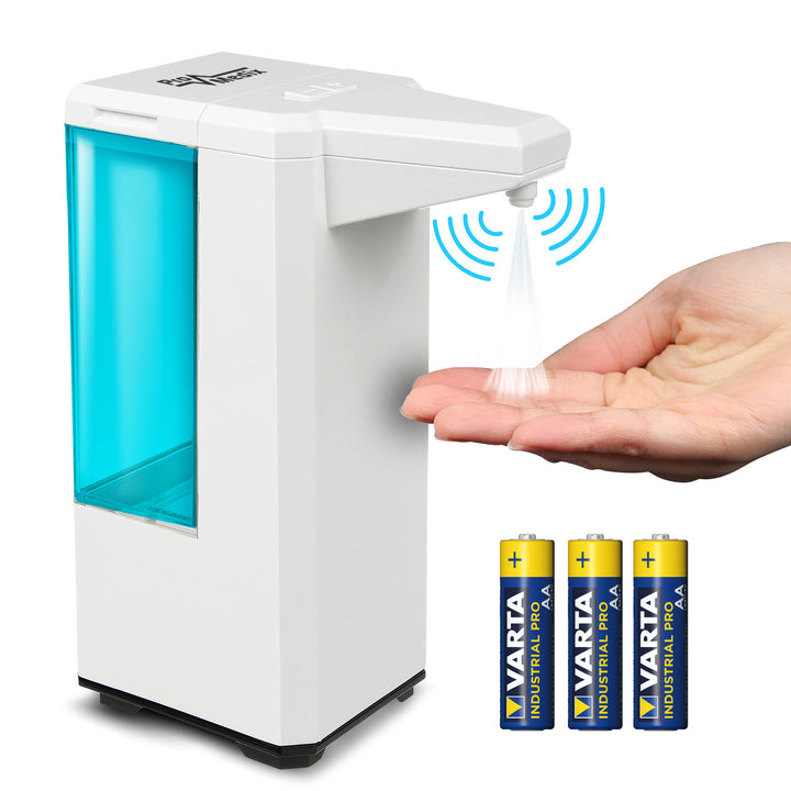 Automatischer Spenderbehälter für Desinfektionsflüssigkeiten 500ml Promedix PR-470 + 4x AA Batterie Varta Industrial