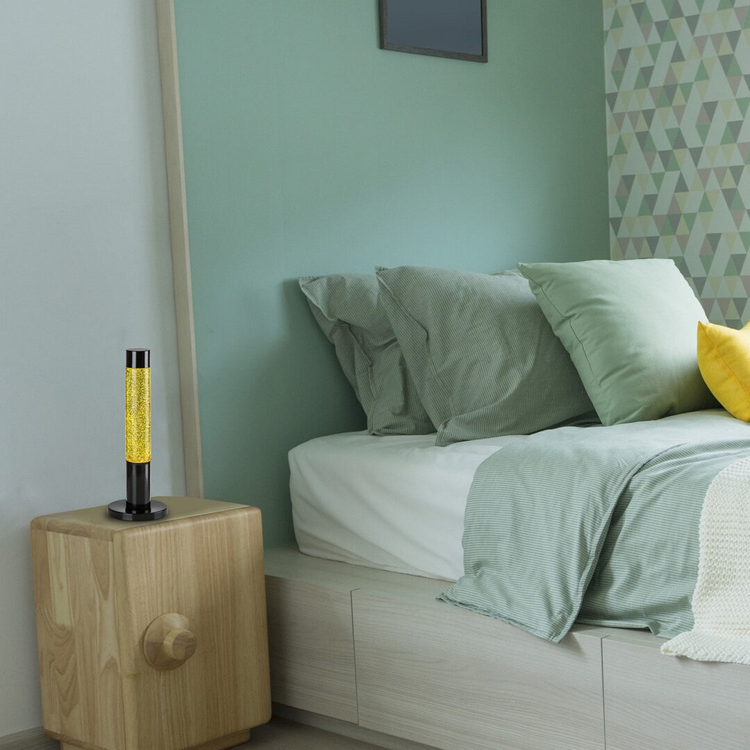 Rabalux LED-Lavalampe, 25W, 3000 K, gelb, Lavastic