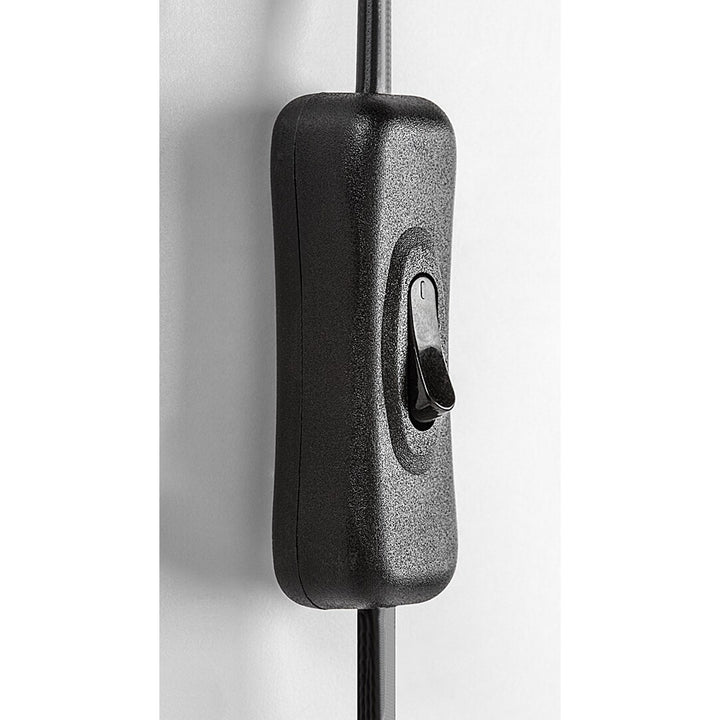 Rabalux Wandleuchte, Spot, E14 Glühbirnengewinde, IP20, schwarz, Soma