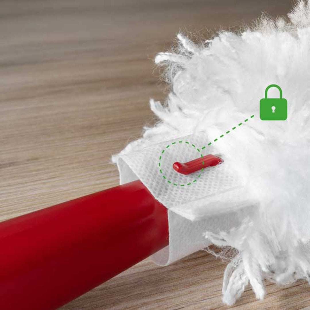 Vileda Flex&Catch Staubbesen, 5 Stück, 100% recycelte Fasern, 360° Nachfüllung