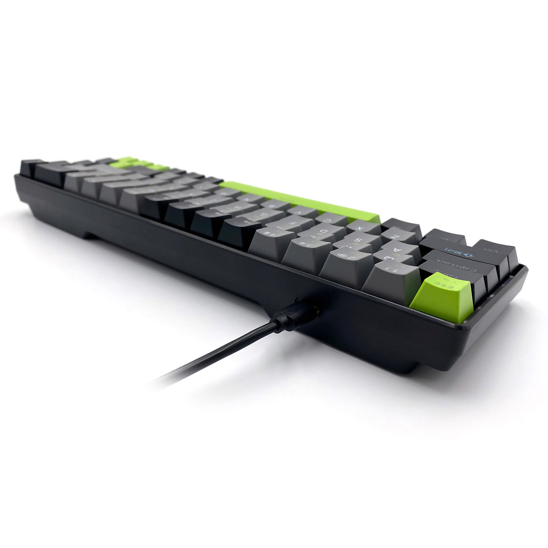 Mechanische Tastatur 60% RED CORE MX60 MT1260, Tastenbeleuchtung, Mediatech