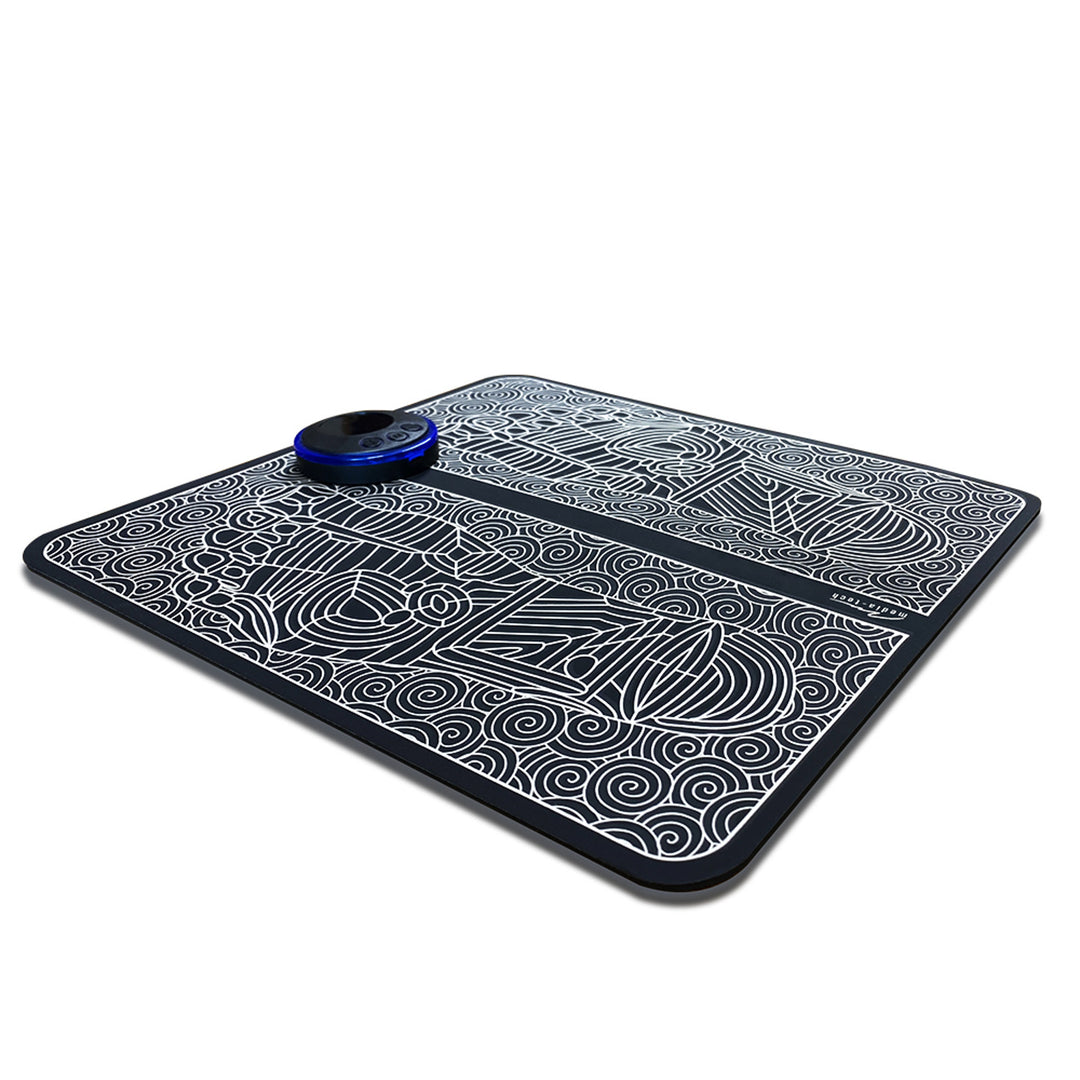 Media-Tech Fußmassagegerät, EMS Elektrostimulationsmassage, 8 Modi, 19 Intensitätsstufen, MT6527