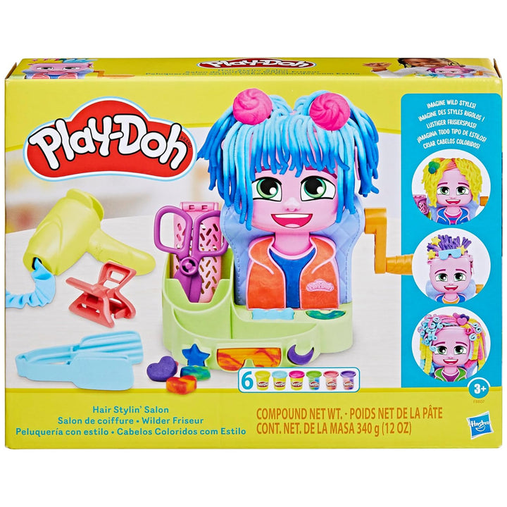 Play-Doh Friseursalon, kreatives Spielzeug, pastryoline, F8807