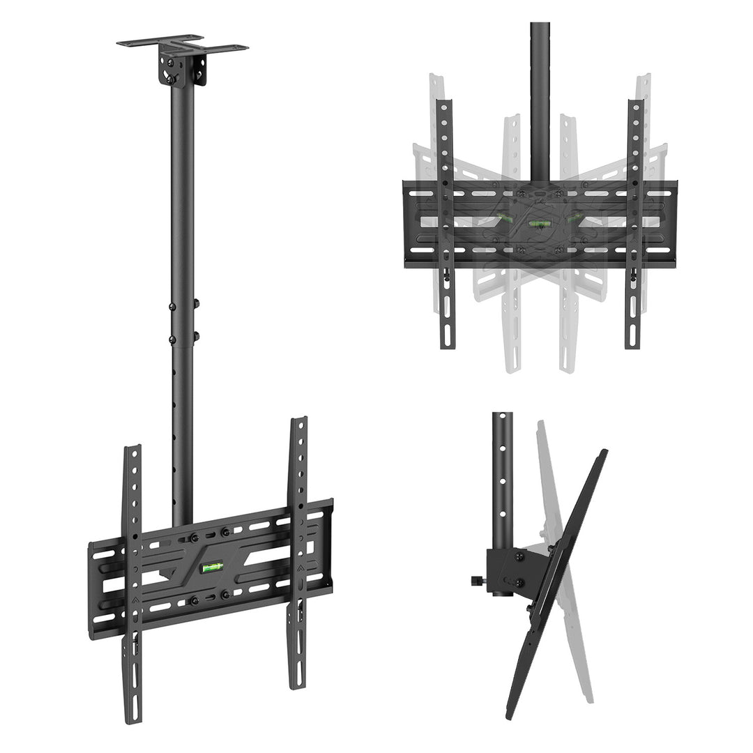 Deckenhalterung für Fernseher von Maclean, max. Tragkraft 50 kg, 37–75", max. VESA 400 × 400, MC-175