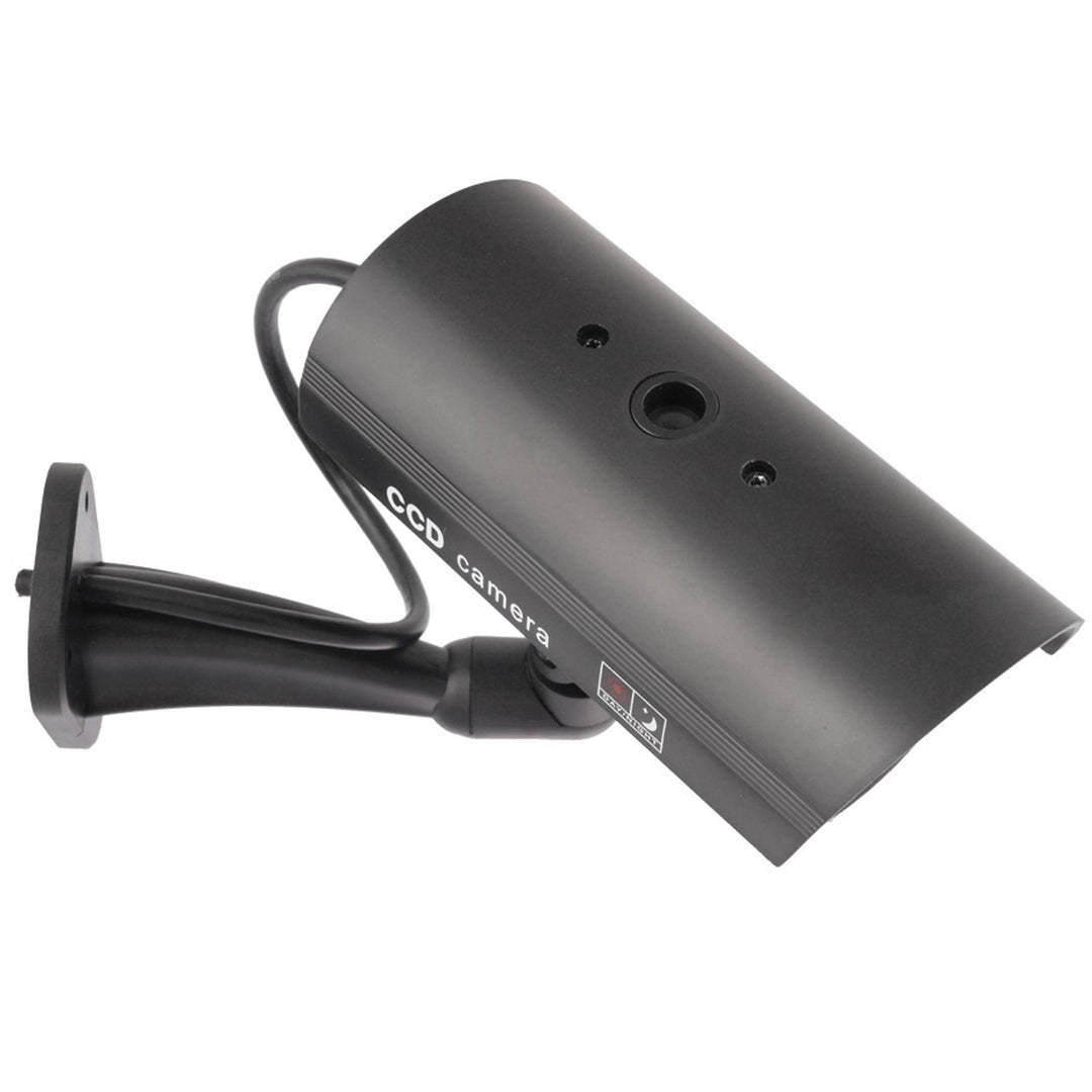 Kamera-Attrappe IR9000 B IR LED schwarzes Blinklicht, 4 Stück