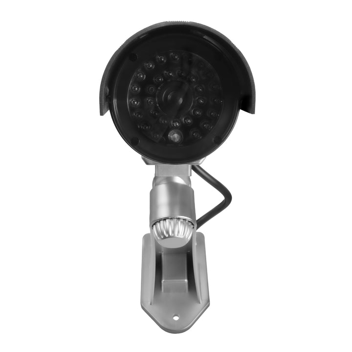 Kamera-Attrappe mit blinkender LED IR1100 S IR extern + 2x Varta Industrial AA Batterien