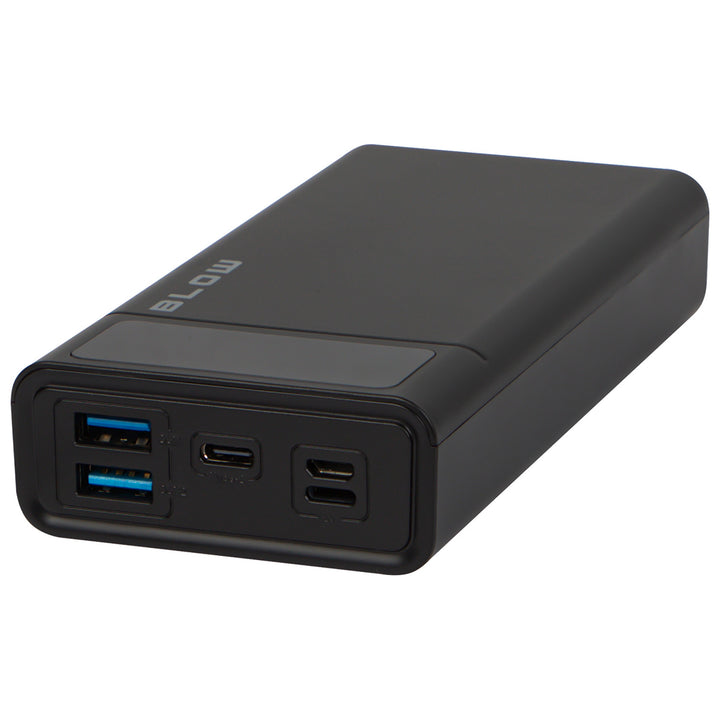 Powerbank 20.000 mAh PB20E QC+PD 20 W + Lightning, schwarz, Blow