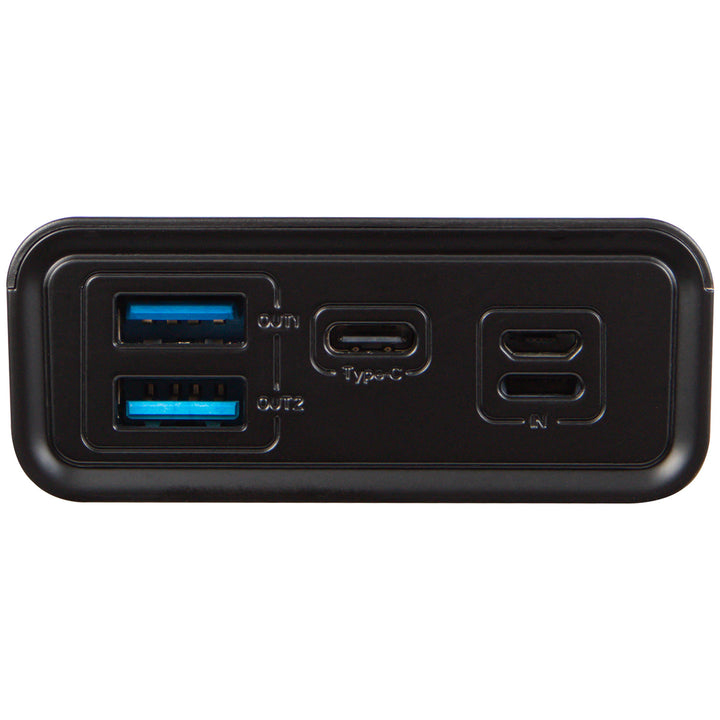 Powerbank 20.000 mAh PB20E QC+PD 20 W + Lightning, schwarz, Blow