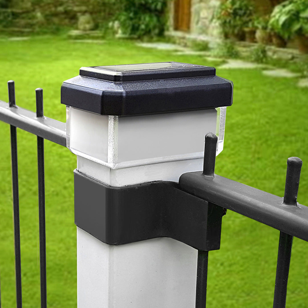GreenBlue LED-Solarlampe für Pfosten, 60 x 40 mm, Briefumschlag-Abdeckung, 3200 K, GB125 WW