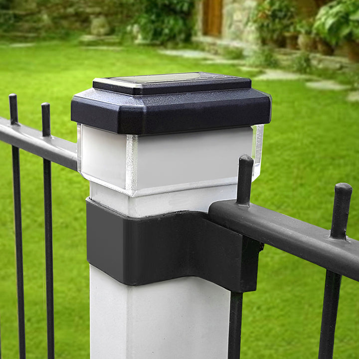 GreenBlue LED-Solarlampe für Pfosten, 60 x 40 mm, Briefumschlag-Abdeckung, 3200 K, GB125 WW