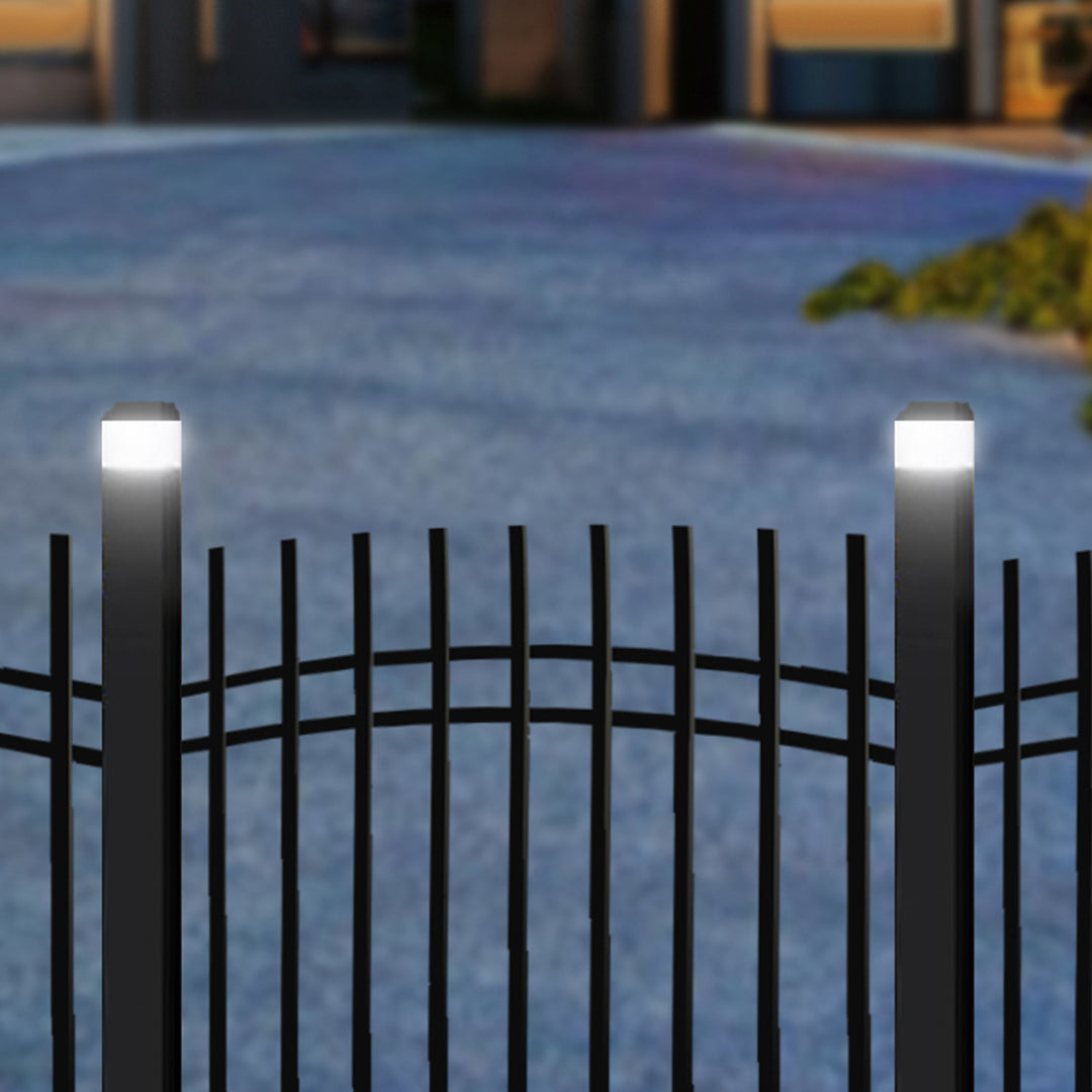 GreenBlue LED-Solarlampe für Pfosten, 60 x 40 mm, Briefumschlag-Abdeckung, 3200 K, GB125 WW