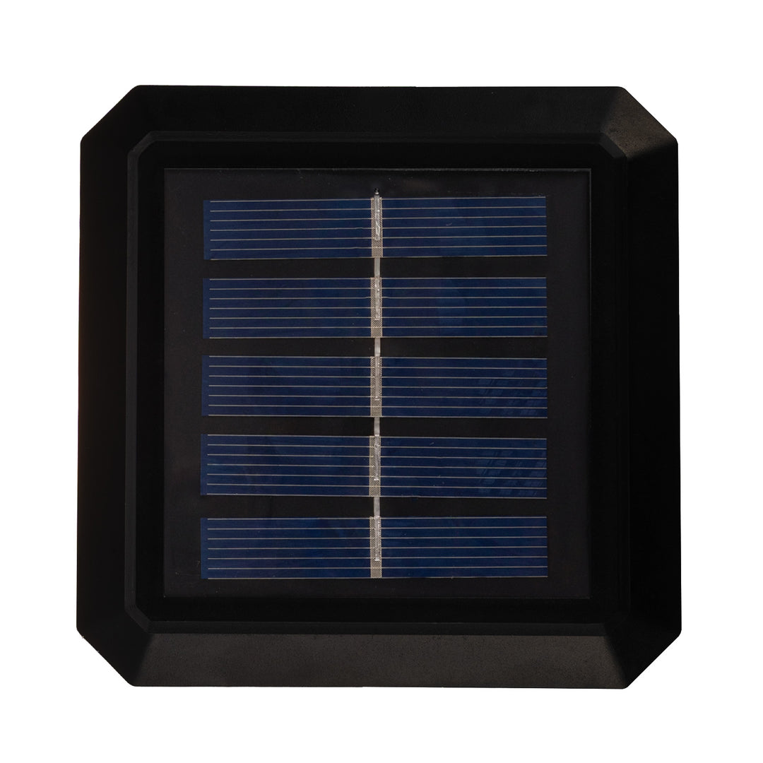 GreenBlue LED-Solarlampe für Pfosten, 80 x 80 mm, Briefumschlag-Abdeckung, 3200 K, GB127 WW