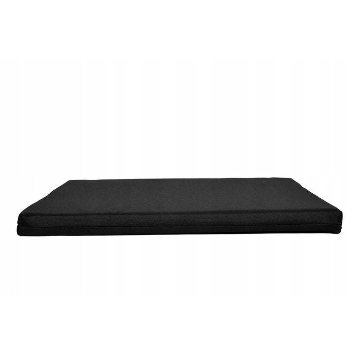 Woodok Hundehütte, isoliert, Fichtenholz, grau + Hundebett