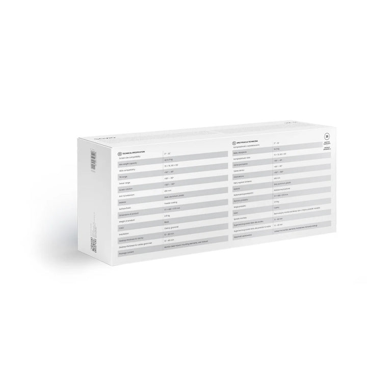 Tischhalterung für Monitor 17-32'' SAVIO, 2-9 kg, auf Gasfeder, UM-01