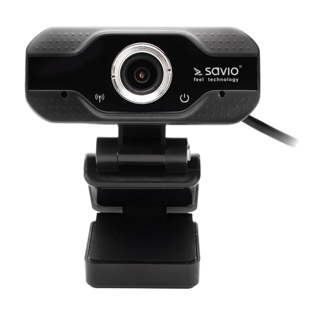 Savio Webcam, Full HD Auflösung 1920x1080, Mikrofon, USB, SAVCAK-01