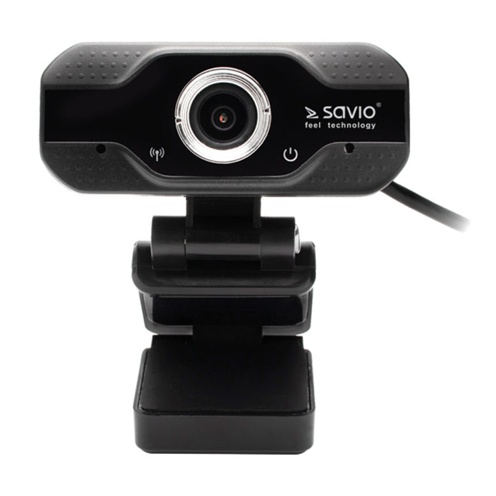 Savio Webcam, Full HD Auflösung 1920x1080, Mikrofon, USB, SAVCAK-01