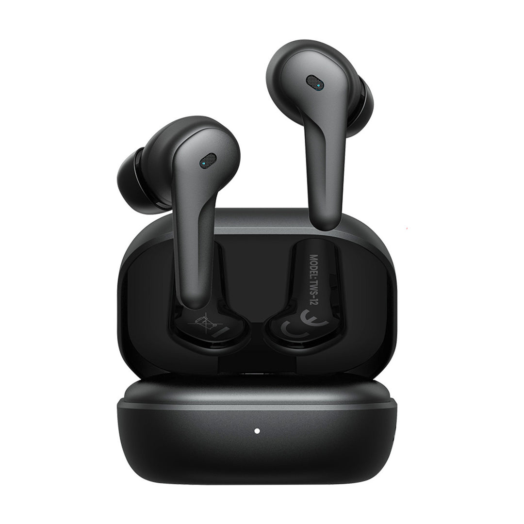 Savio Wireless Kopfhörer, Bluetooth 5.3, ANC, USB-C, schwarz