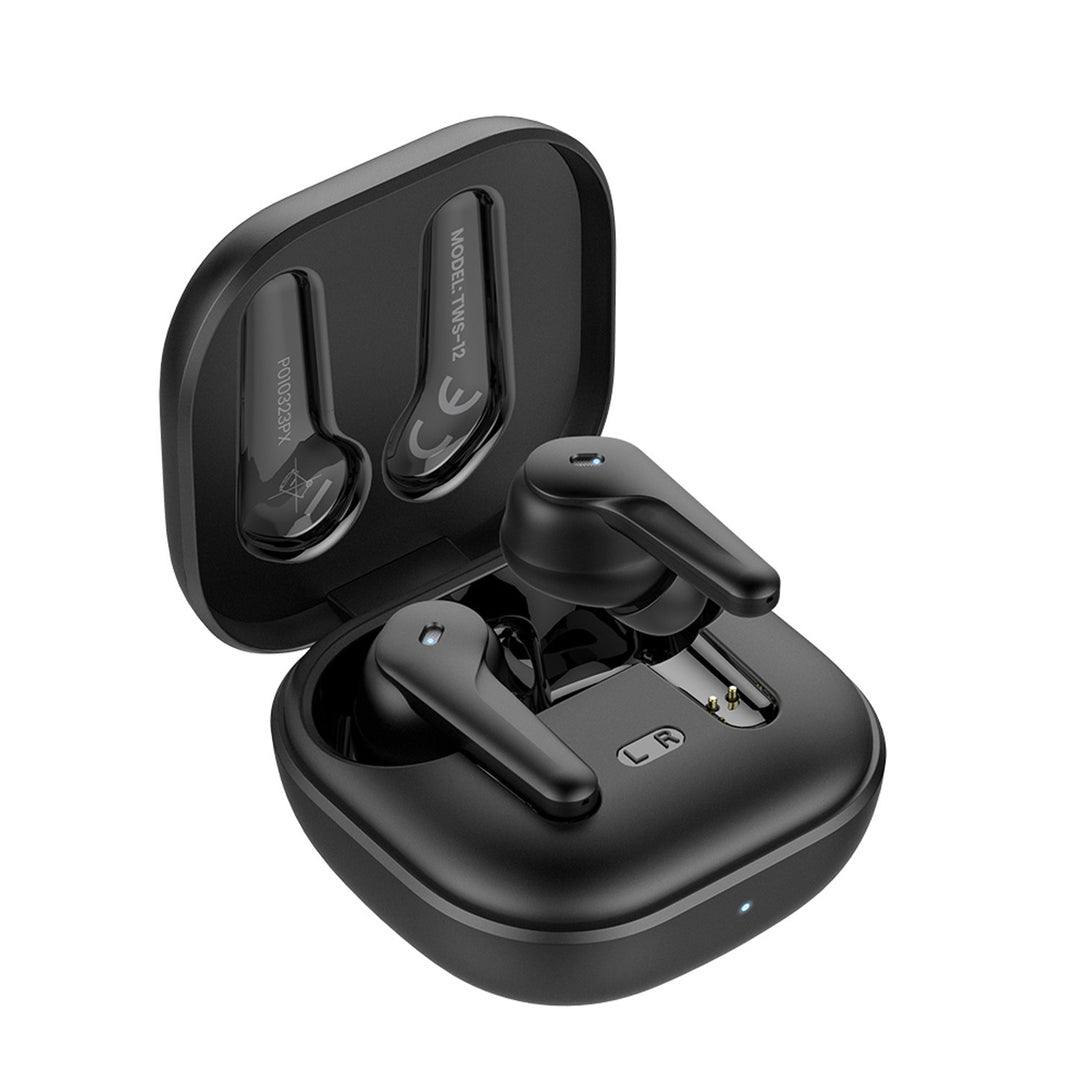 Savio Wireless Kopfhörer, Bluetooth 5.3, ANC, USB-C, schwarz