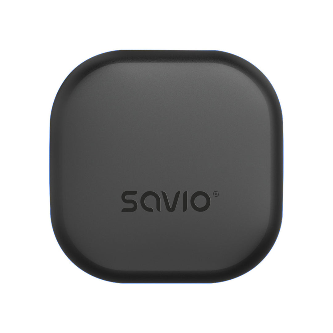 Savio Wireless Kopfhörer, Bluetooth 5.3, ANC, USB-C, schwarz