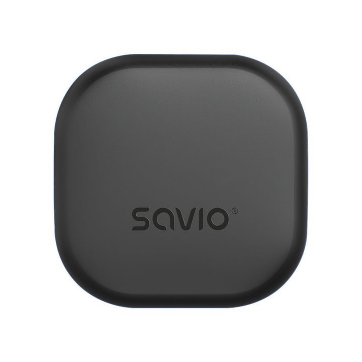 Savio Wireless Kopfhörer, Bluetooth 5.3, ANC, USB-C, schwarz