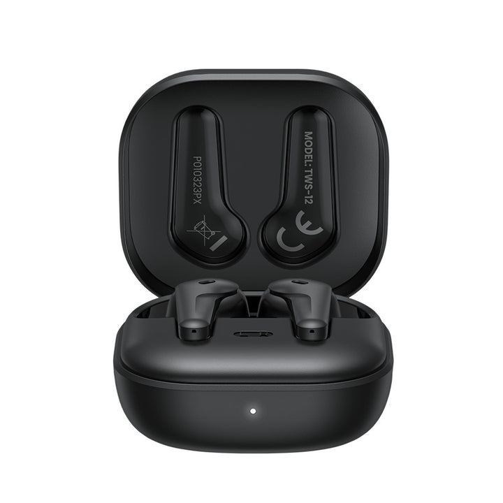 Savio Wireless Kopfhörer, Bluetooth 5.3, ANC, USB-C, schwarz