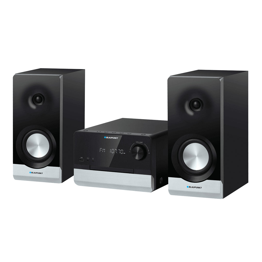 Blaupunkt Mikrofon, CD, USB, FM Radio, Bluetooth, Fernbedienung, Uhr mit Weckfunktion, MS40.2BT