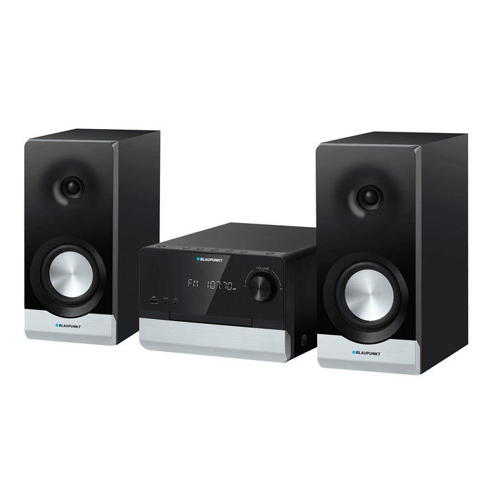 Blaupunkt Mikrofon, CD, USB, FM Radio, Bluetooth, Fernbedienung, Uhr mit Weckfunktion, MS40.2BT