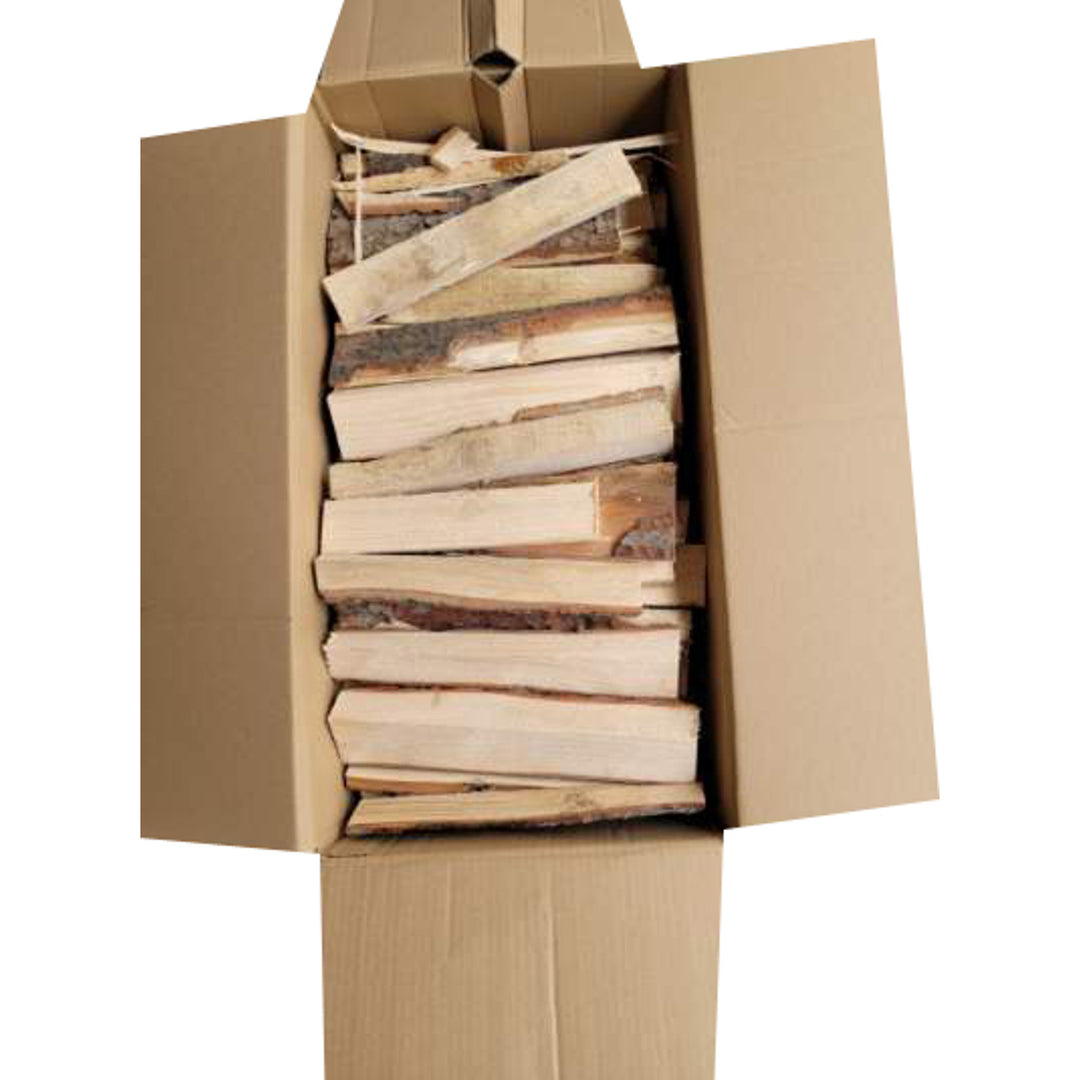 Fichte Anzündholz trocken 25kg für Kamin Grill Kocher