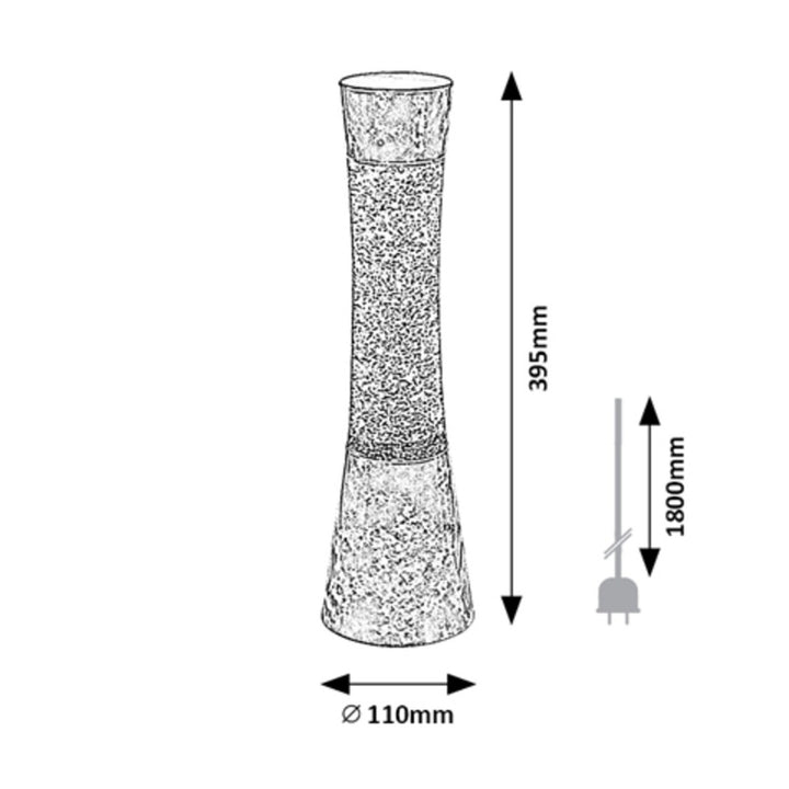 Rabalux Dekolampe, Minka, IP20, blau, GY6.35 1x MAX 20