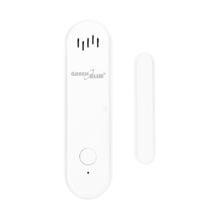 Drahtloser Reed-Schalter / WiFi-Öffnungssensor von GreenBlue, Android/iOS, für Türen / Fenster, 3,0 V DC, LR03x2, mit Alarm, GB478