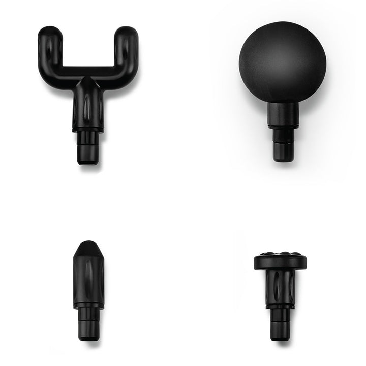 Massagegerät für die einfache und schnelle Massage verspannter Muskeln, Media-tech, 4 austauschbare Massageköpfe, MT6521