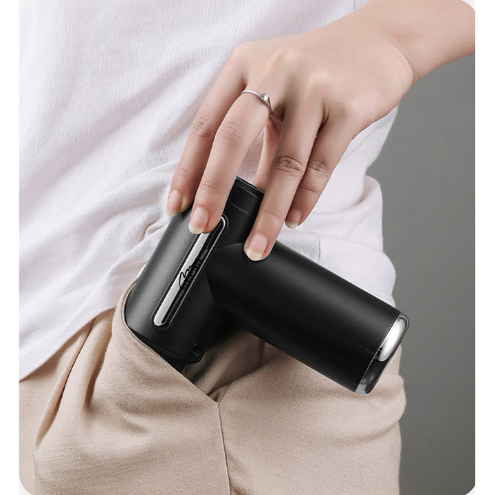 Massagegerät für die einfache und schnelle Massage verspannter Muskeln, Media-tech, 4 austauschbare Massageköpfe, MT6521