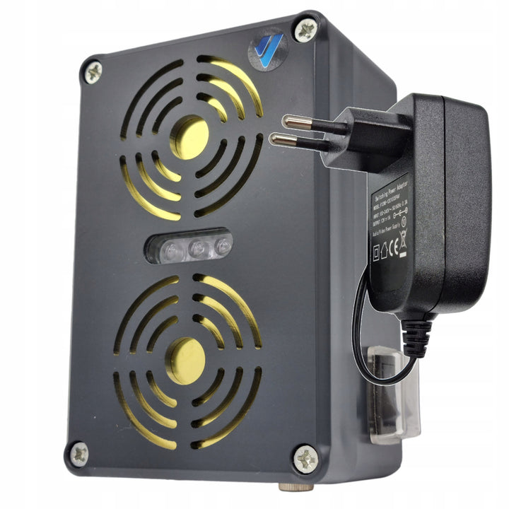 Abwehrgerät gegen Nagetiere, Marder, Mäuse, Ratten Viano, Ultraschallgenerator, zwei Lautsprecher, Waterstrob