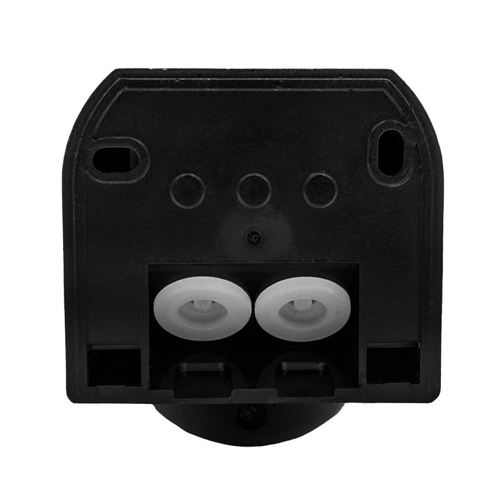 Maclean PIR-Bewegungsmelder 12–24 V, Infrarot, IP44, schwarz, Reichweite 12 m, max. Belastbarkeit 60/120 W, MCE623 B
