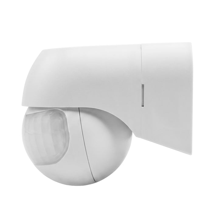 Maclean PIR-Bewegungsmelder 12–24 V, Infrarot, IP44, weiß, Reichweite 12 m, max. Last 60/120 W, MCE623 W