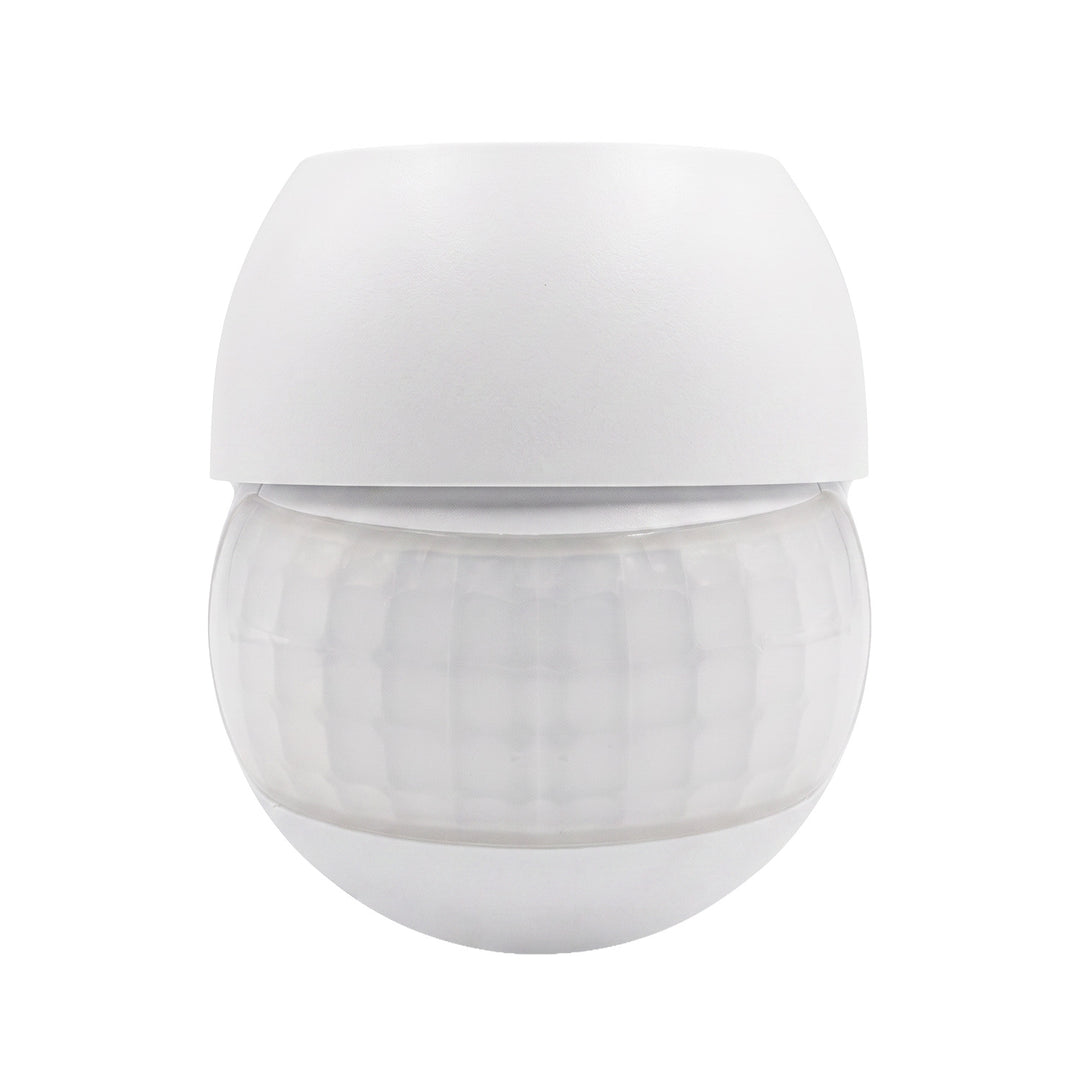 Maclean PIR-Bewegungsmelder 12–24 V, Infrarot, IP44, weiß, Reichweite 12 m, max. Last 60/120 W, MCE623 W