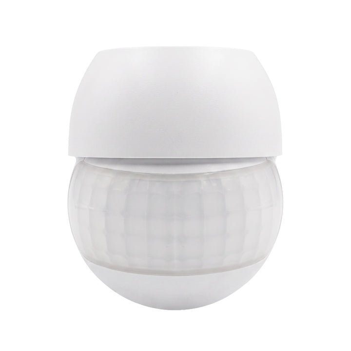 Maclean PIR-Bewegungsmelder 12–24 V, Infrarot, IP44, weiß, Reichweite 12 m, max. Last 60/120 W, MCE623 W