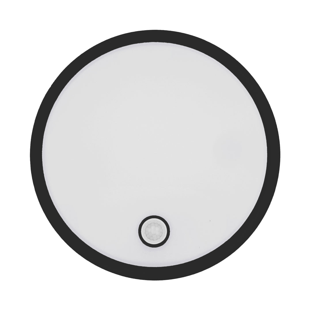Maclean LED-Leuchte mit Bewegungsmelder, PIR-Sensor, schwarz, 10 W/15 W/18 W, IP65, einstellbare Farbtemperatur 3000/4000/6000 K, MCE535 B