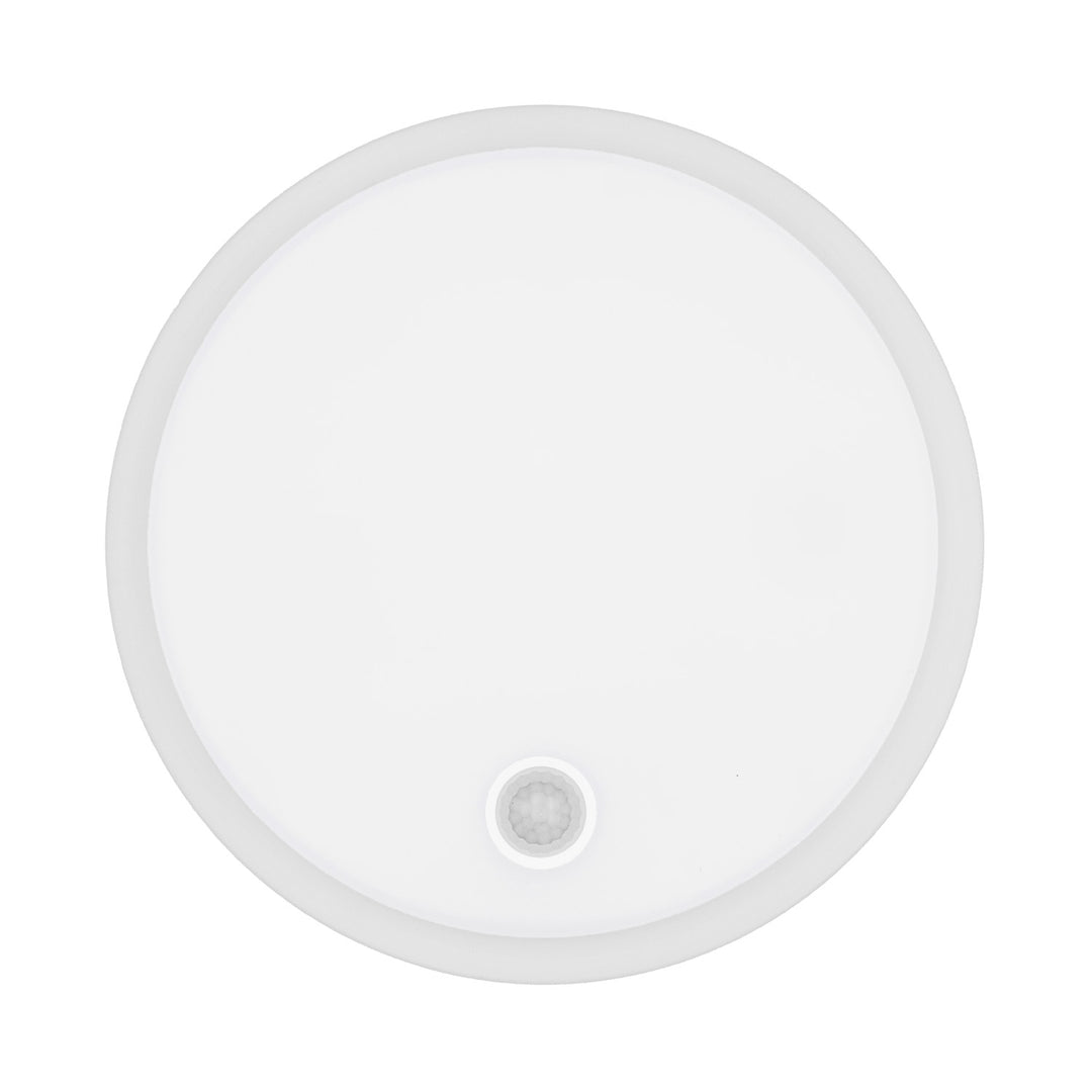 Maclean LED-Leuchte mit Bewegungsmelder, PIR-Sensor, weiß, 10 W/15 W/18 W, IP65, einstellbare Farbtemperatur 3000/4000/6000 K, MCE535 W