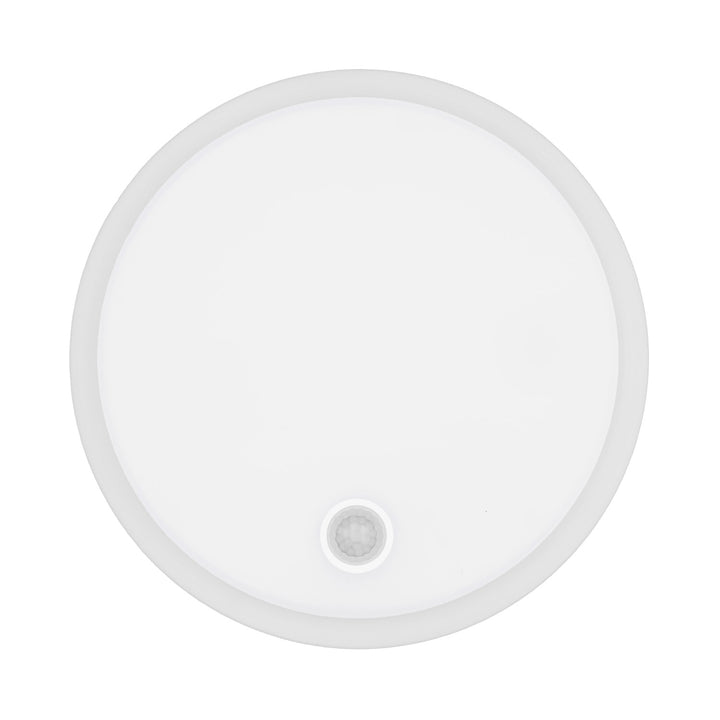 Maclean LED-Leuchte mit Bewegungsmelder, PIR-Sensor, weiß, 10 W/15 W/18 W, IP65, einstellbare Farbtemperatur 3000/4000/6000 K, MCE535 W