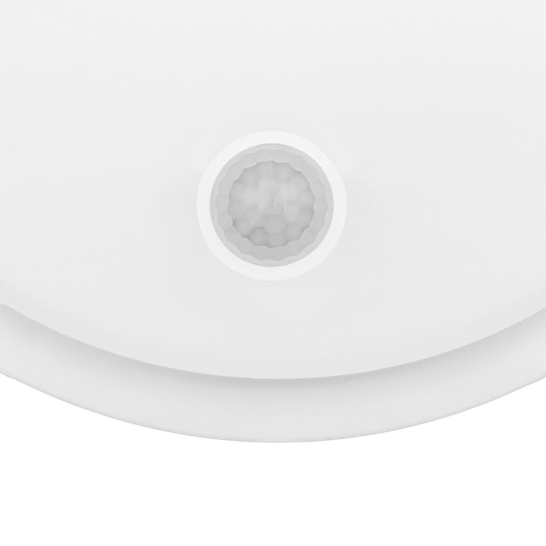 Maclean LED-Leuchte mit Bewegungsmelder, PIR-Sensor, weiß, 10 W/15 W/18 W, IP65, einstellbare Farbtemperatur 3000/4000/6000 K, MCE535 W